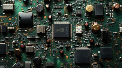 High Resolution Close Up Image of Circuit Boards, Ideal for Technology and Electronics Themes