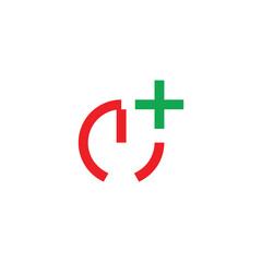 plus medical power energy symbol icon vector