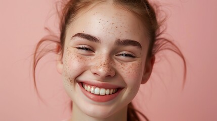 Abstract digital art with colorful stripes, glitches, and an appearance of a woman's face.