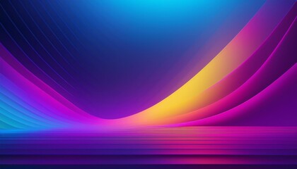 abstract colorful shape, minimalist background design, 3d rendering and pattern with copy space