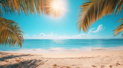 Fototapeta premium Tropical Beach Paradise