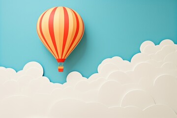 Obraz premium Balloon festival aircraft vehicle transportation.