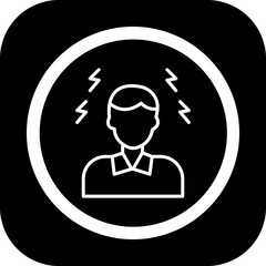 Headache Vector Icon Design