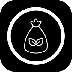 Sack Vector Icon Design