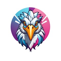 Obraz premium Colorful Bird Illustration