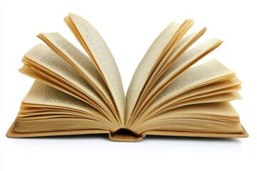 Open Book with Fanned Pages