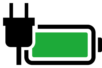 バッテリーの充電アイコン