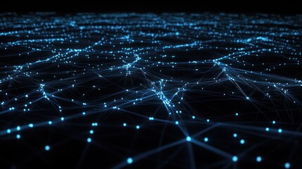 Obraz premium Abstract Network Connections
