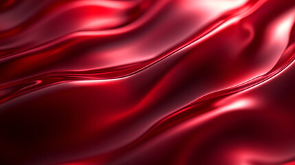 Obraz premium Red background, dark red liquid swirls, abstract background, textured background, silk-like texture