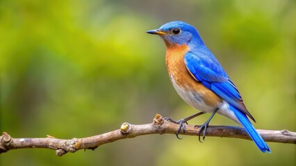 Blue bird perched on a tree branch, blue bird, branch, nature, wildlife, colorful, feathers, perched, small, outdoor