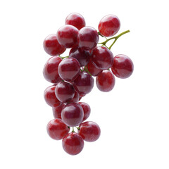 Fototapeta premium Captivating view of tumbling grapes emphasizing their smooth surfaces and circular shapes.