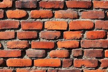 Red Brick Wall Texture