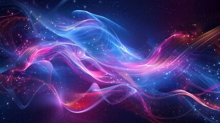 Obraz premium Abstract light background illustration generated by ai