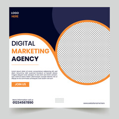 Digital marketing agency social media post design