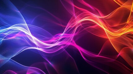 Obraz premium Abstract light background illustration generated by ai