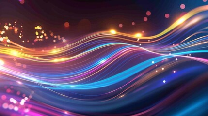 Abstract light background illustration generated by ai