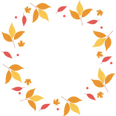 Autumn Leaves Frame