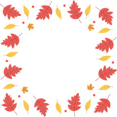 Autumn Leaves Frame