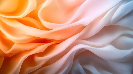 Obraz premium Abstract terrain, soft curves, earthy palette, dreamlike haze, serene atmosphere