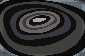 Abstract circle tie die black yellow galaxy background. Vector illustration.