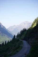 mountain road in the mountains