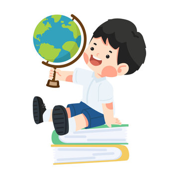 recommend clip art: Stack of Books for reading and education flat