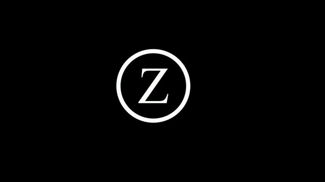 alphabet letter icon Z