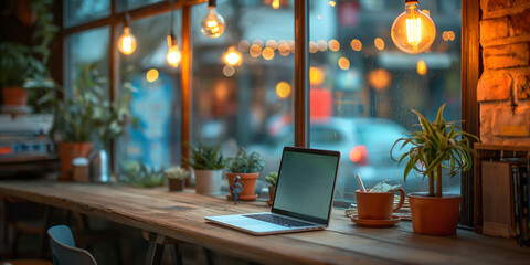 Office workspace 