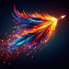 Flecha de fuego.