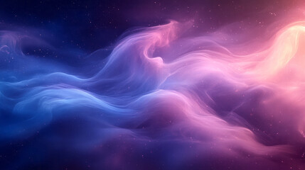 Obraz premium An abstract background with a swirl of twilight blue and soft lavender,