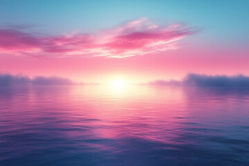 Obraz premium A gradient background with soft blues fading into pale purples,