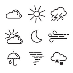 weather icons set