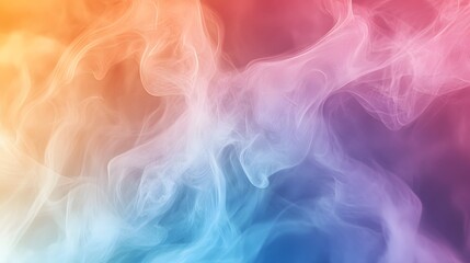 Fototapeta premium Ethereal abstract background with misty colors blending together to create a dreamlike atmosphere.