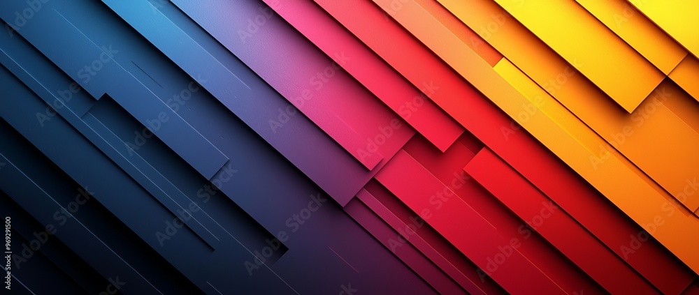 Poster A dynamic and energetic abstract background featuring diagonal streaks of blue, yellow, and red colors.