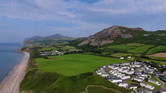 Nefyn, Llyn Peninsula, North Wales: coastlines, beaches, headlands, fields, perfect for exploration.