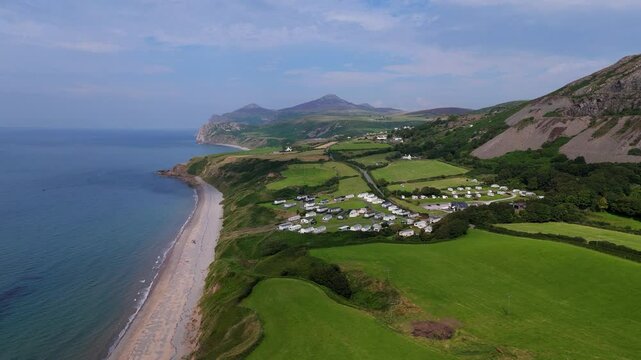 Nefyn, Llyn Peninsula, North Wales: coastlines, beaches, headlands, fields, perfect for exploration.