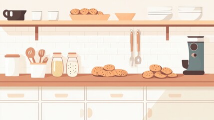 A retro-style robot stands against a teal wall, featuring large eyes and metal limbs, giving it a nostalgic, playful look, Business idea concept.