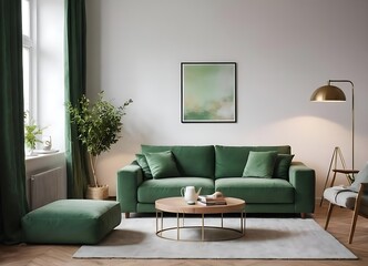 Latte Art in a Cozy Café Atmosphere