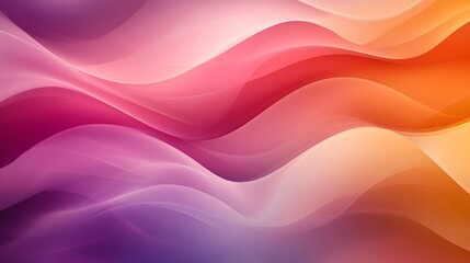 Obraz premium Gradient abstract background transitioning from warm to cool tones in a smooth, harmonious flow.