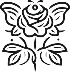 Beauty women line art luxury creative flower beauty skin care minimalist logo design