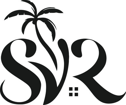svr real estate logo design	