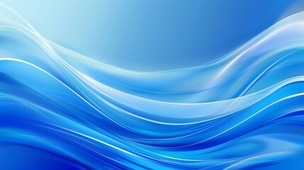 Fototapeta premium Blue Background Vector with Copy Space, Simple and Clean Design, Perfect for Advertisement and Creative Projects