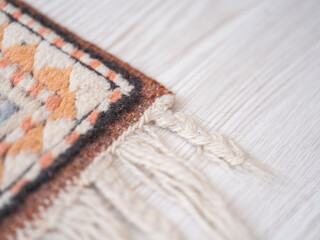 Fototapeta premium an old rug on the floor