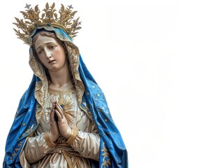 Saint mary religious catholic statue. © Rawpixel.com