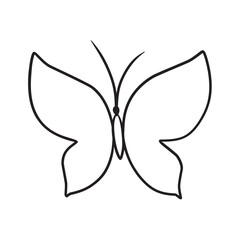 Butterflies Icon Vector