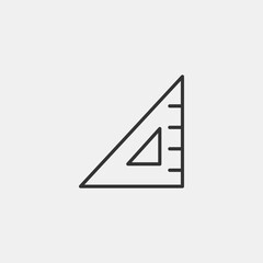 Fototapeta premium Back to school liner icon. Learning icon for web and mobile app.