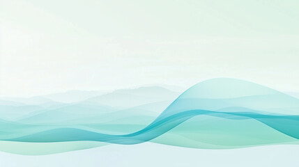Obraz premium background with waves