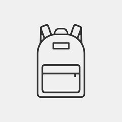 Back to school liner icon. Learning icon for web and mobile app.