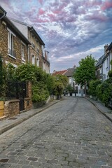 Paris, picturesque neighborhood