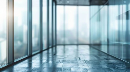 Office blurred background illustration generated by ai